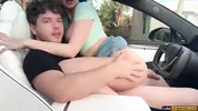 Perfect Sexy Curvy Jewelz Blu Pulls Over To Fuck In Car - Luke Cooper