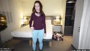 Pretty Czech tourist with a perfect ass gets anal fucked by her hotel manager, who came to visit her !!!