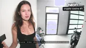 New married neighbor. Fucking in the toilet. Total slut.