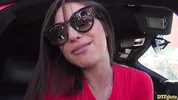 DTFsluts - James Deen fucks Abella's pussy hard and deep until he cums
