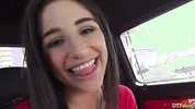 DTFsluts - James Deen fucks Abella's pussy hard and deep until he cums