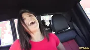 DTFsluts - James Deen fucks Abella's pussy hard and deep until he cums