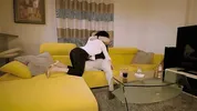 My best friend's wife, Dada Deville, came over to watch the World Cup Soccer. Her husband, however, didn't show up. It was the best sex I've ever had