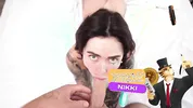 Stepsister Lost Her Tight Pussy in a Card Game and Got Fucked Hard