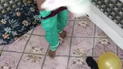Real Desi Girl Green Salwar Hard Fuck with Creampie - Homemade