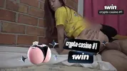 Roomate complains about the size of my cock in her ass but doesn't want to get off