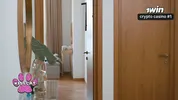 Step Mom Spanks Polly Yangs Doggy After Catching Blowjob with Step Brother