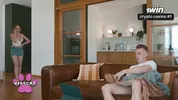Step Mom Spanks Polly Yangs Doggy After Catching Blowjob with Step Brother