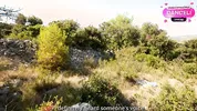 Nature Hike Gone Wrong — Stuck in a Fence, Outdoor Sex