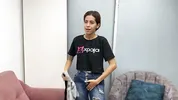 I give my best friend a hard fuck after watching her masturbate in my underwear.