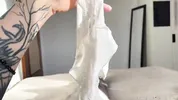 My friend's hot stepsis lost her panties, but my fantasy almost went too far