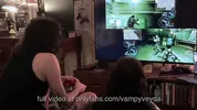 resident evil 5 & chill with my goth girlfriend (vampyveyda)