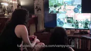 resident evil 5 & chill with my goth girlfriend (vampyveyda)