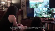 resident evil 5 & chill with my goth girlfriend (vampyveyda)