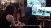 resident evil 5 & chill with my goth girlfriend (vampyveyda)