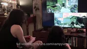 resident evil 5 & chill with my goth girlfriend (vampyveyda)