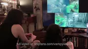 resident evil 5 & chill with my goth girlfriend (vampyveyda)