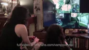 resident evil 5 & chill with my goth girlfriend (vampyveyda)