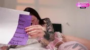 Paper Pick Challenge: Cowgirl or Squirt – What Will She Pick?