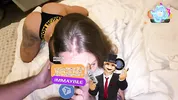 I'm fucking my best friend's girlfriend while he's in the shower. POV