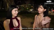 We Made Her Join Us For A Threesome