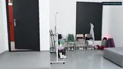 Luna Evans Gets Surprised in Locker Room by Football Player After Game