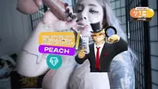 Bukkake! Hard Domination and Cumshots with a Big Cock on an Obedient Slut