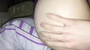 Risky Blowjob - 18-year-old quietly sucks her best friend's cock so her parents don't hear