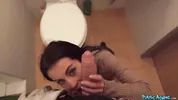 Public Agent - skinny Spanish MILF takes big cock up all the way up to the base