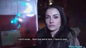 Public Agent - skinny Spanish MILF takes big cock up all the way up to the base