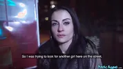 Public Agent - skinny Spanish MILF takes big cock up all the way up to the base