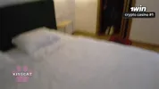 Effy Lil Seduces Her Step Sister's Boyfriend in Their Shared Hotel Bed Right Beside Her Unaware Step Sister