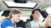 I got horny during our morning coffee run