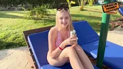 A SEXY STRANGER THANKED ME FOR A CAN OF PEPSI WITH HER WET HOLES — THE ENTIRE HOTEL COULD HEAR HER MOANS.