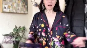 Caught filming stepmoms down blouse