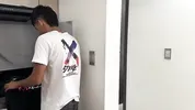 Mi little Indian stepsister surprises me masturbating in her panties, asks me to fuck her in exchange for not saying anything to our stepparents