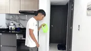 Mi little Indian stepsister surprises me masturbating in her panties, asks me to fuck her in exchange for not saying anything to our stepparents