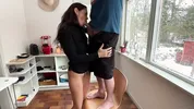I went to help my husband fixing the electricity and ended up getting fucked