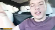 Petite Amateur Fucking In Self Driving Car - Bailey Base - Luke Cooper