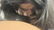 Srilanka Tight Lips Clamp Down Hard On Roving Cock & Trembling Thighs