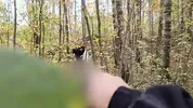 A forest whore seduced a forester with a big dick