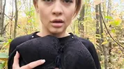 A forest whore seduced a forester with a big dick