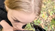 A forest whore seduced a forester with a big dick