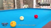 Busty Latina with a huge ass fucks a BBC on the pool table - Devil Khloe