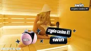Hot Blonde Slut Seduces Stranger in Public Sauna