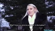 Public Agent - "Just a peek" escalates to my cock sliding in between her thick ass cheeks