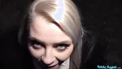 Public Agent - "Just a peek" escalates to my cock sliding in between her thick ass cheeks