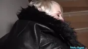 Public Agent - "Just a peek" escalates to my cock sliding in between her thick ass cheeks