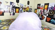 Sweet bhabhi casually sucking devar’s cock and got filled her pussy full of cum.