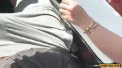 Big Tits and Ass Blonde Bombshell Fucks In Self Driving Car - Kali Roses - Luke Cooper